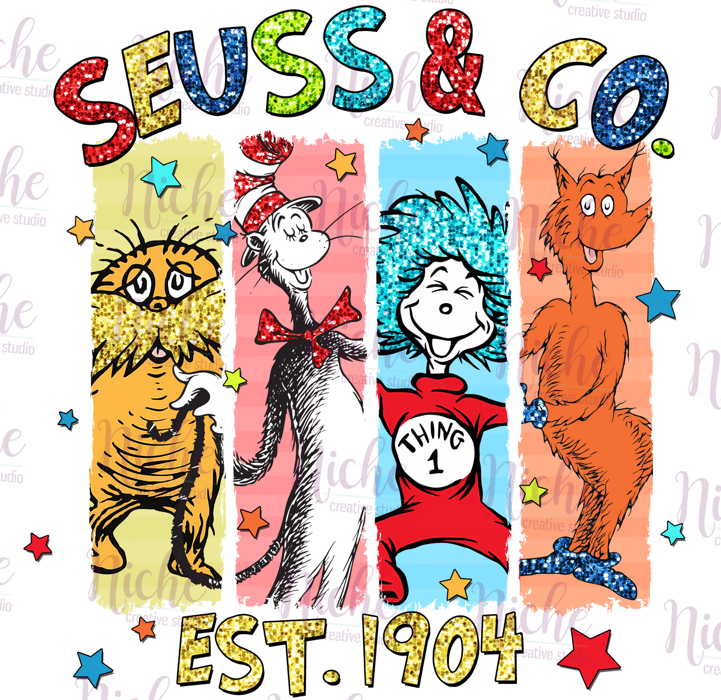 -DRS8081 Seuss and Co Decal