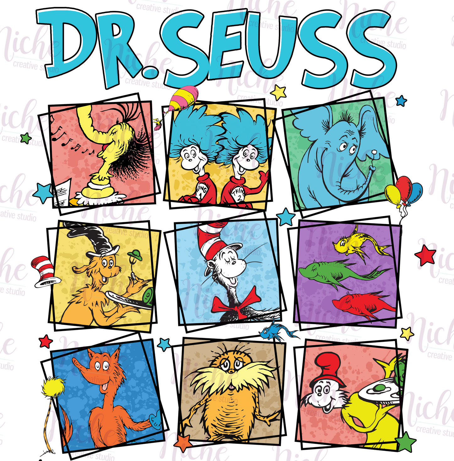 -DRS8084 Dr Seuss Decal