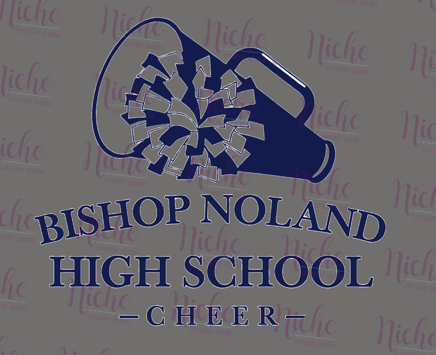 -EDS5373 Bishop Cheer Decal