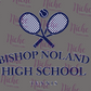 -EDS5383 Bishop Tennis Decal