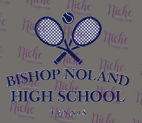 -EDS5383 Bishop Tennis Decal