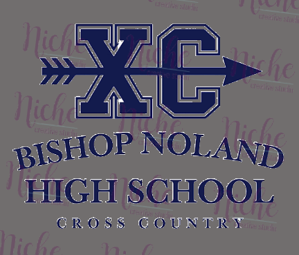 -EDS5387 Bishop Cross Country Decal