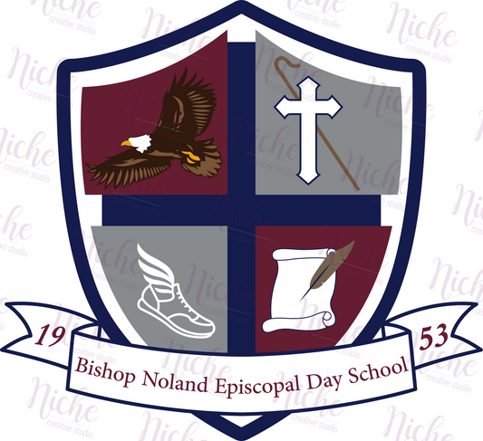 -EDS5388 Bishop Noland EDS Crest Decal