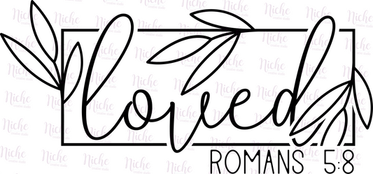 -FAI1851 Loved Decal