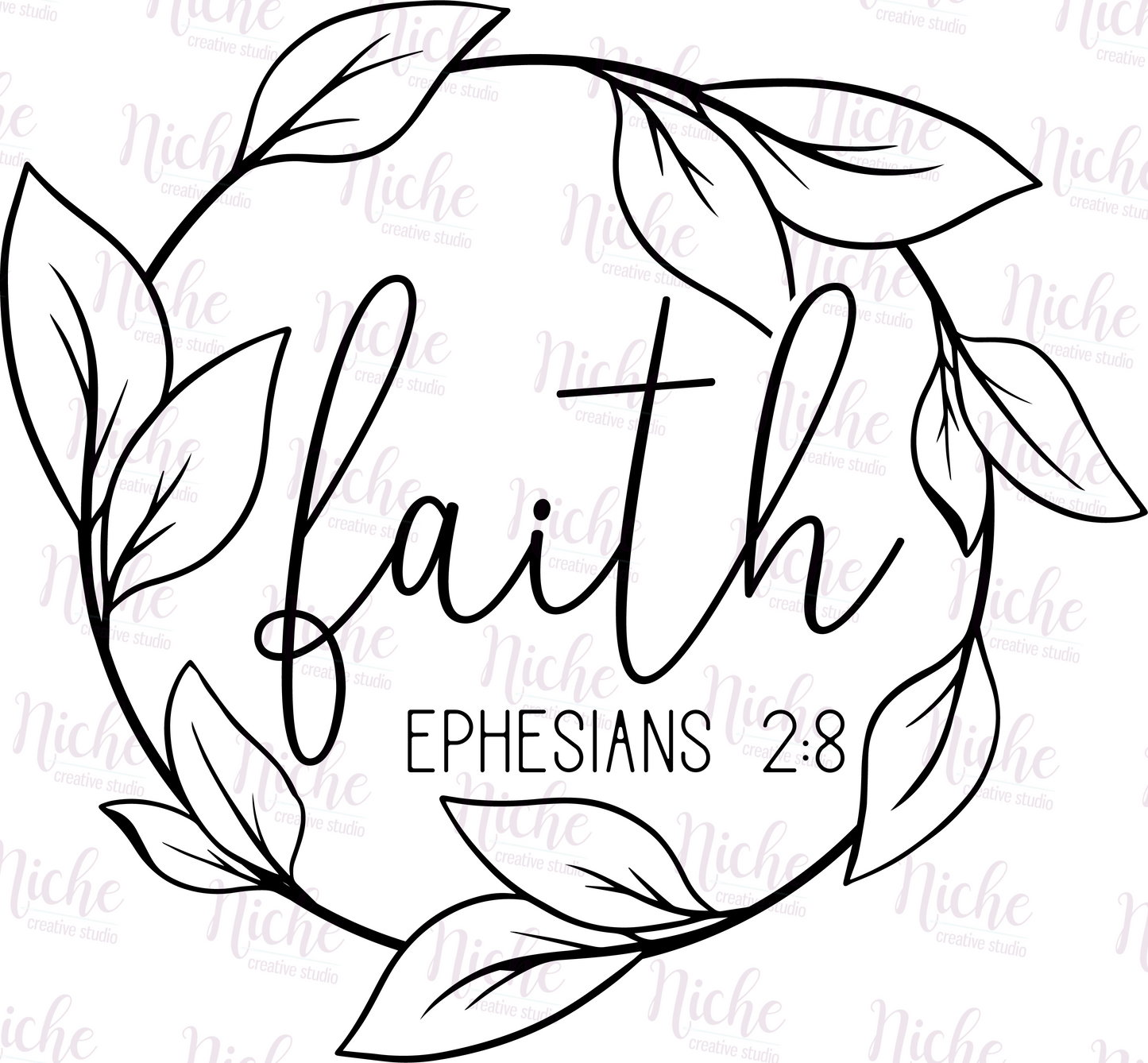 -FAI1855 Faith Decal