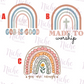 -FAI5503 God is Good Rainbows Decal