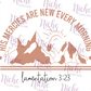 -FAI5504 His Mercies are New Every Morning Decal