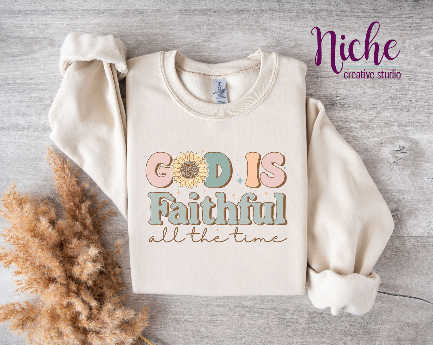 -FAI5505 God is Faithful Decal