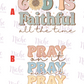 -FAI5505 God is Faithful Decal