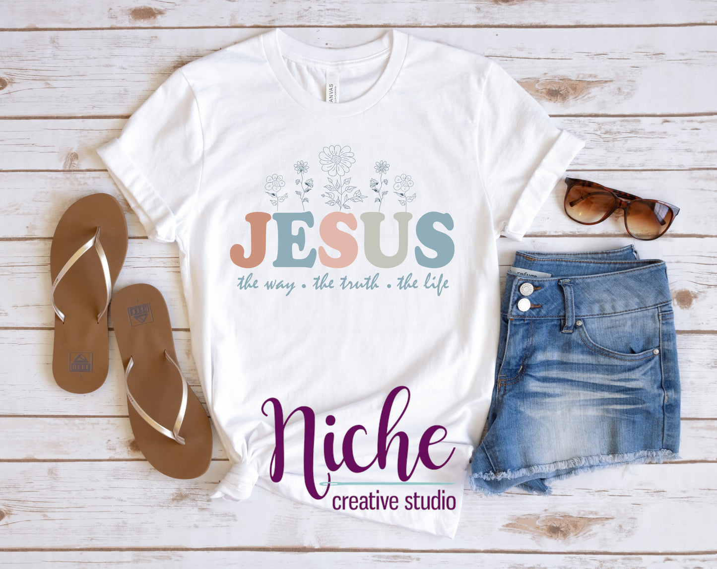 -FAI5506 Jesus Decal