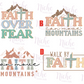 -FAI5507 Faith Over Fear Decal