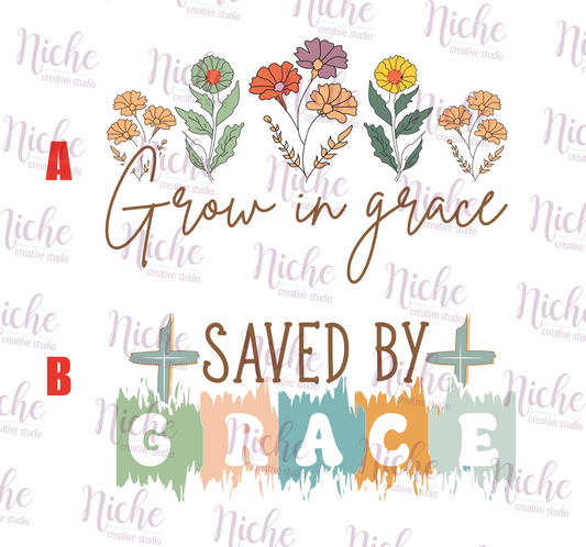 -FAI5512 Grow in Grace Decal