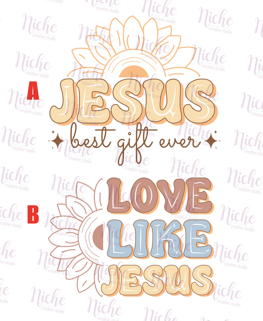 -FAI5518 Jesus Best Gift Ever Decal