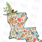 -FAL2641 Autumn Louisiana Decal