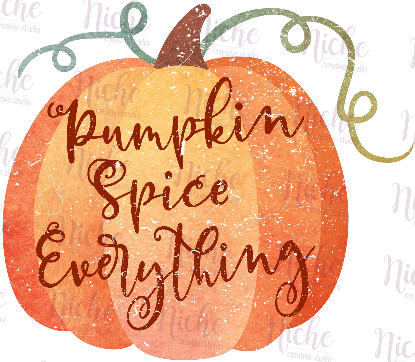 -FAL2656 Pumpkin Spice Everything Decal