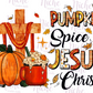 -FAL5205 Pumpkin Spice and Jesus Decal