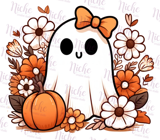 -FAL5206 Cute Ghost Decal