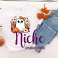 -FAL5206 Cute Ghost Decal