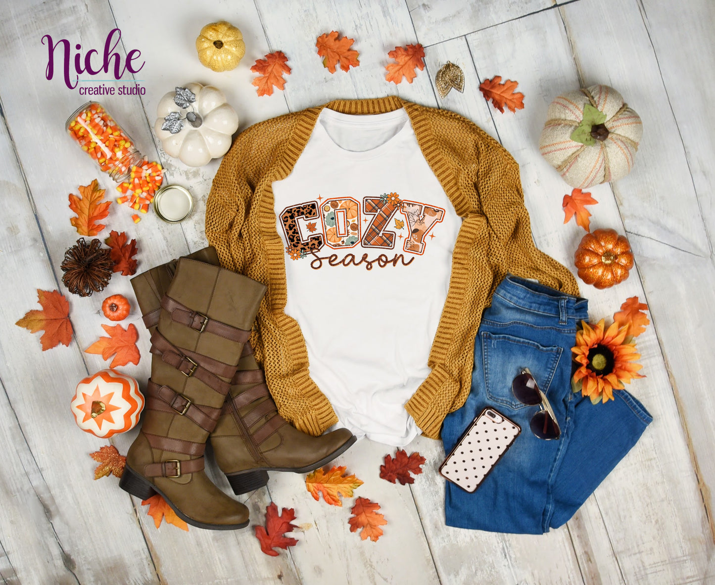 -FAL5214 Cozy Season Decal