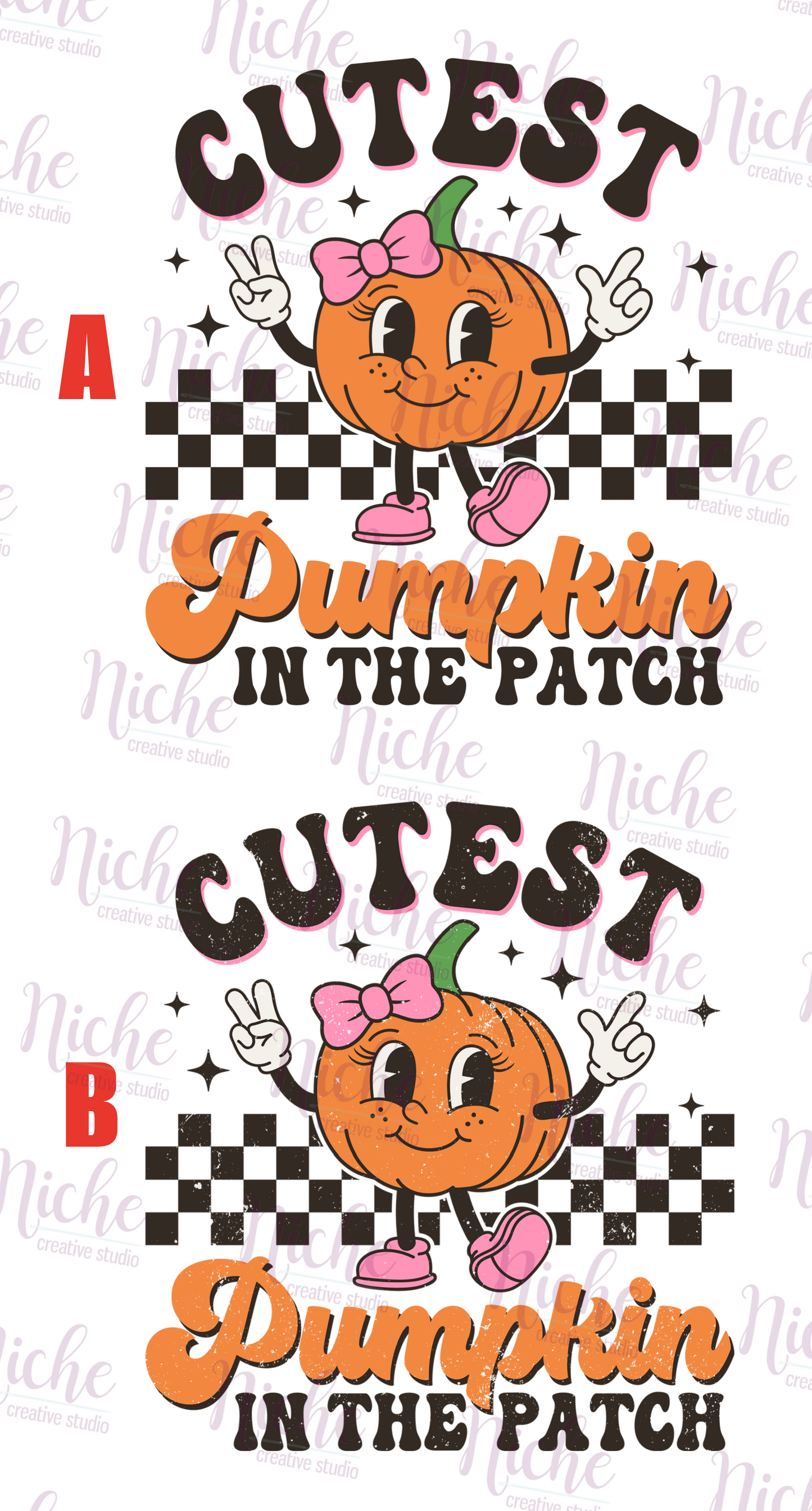 -FAL5216 Cutest Pumpkin In The Patch Decal