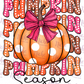 -FAL5227 Pumpkin Season Decal