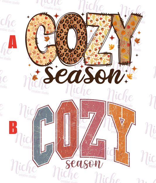 -FAL5272 Cozy Season Decal