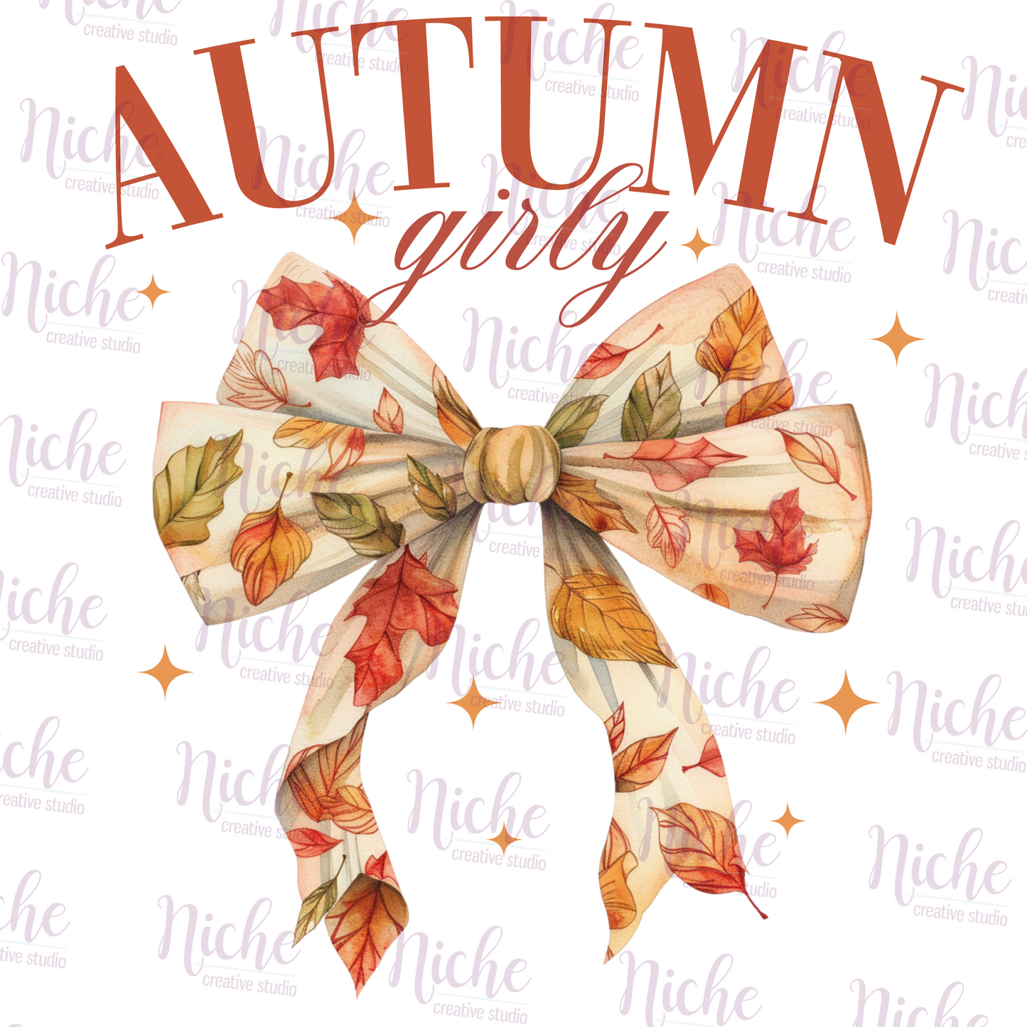 -FAL5293 Autumn Girly Decal