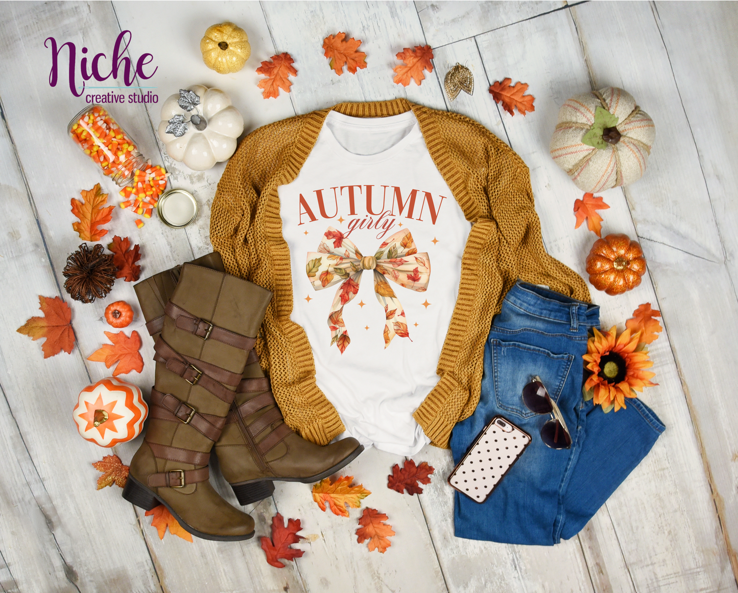 -FAL5293 Autumn Girly Decal