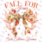 -FAL5355 Fall for Jesus Decal