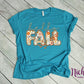 -FAL5475 Hello Fall-Faux Bubble Stitch Decal