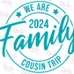 -FAM5060 We Are Family Decal