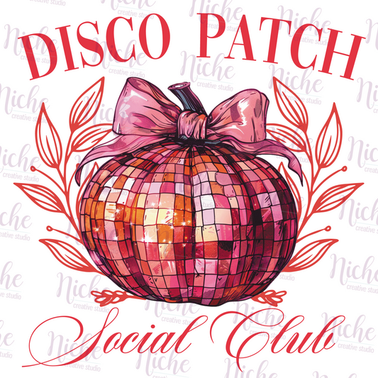 -HAL5263 Disco Patch Social Decal