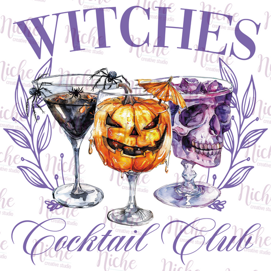 -HAL5268 Witch Social Club Decal