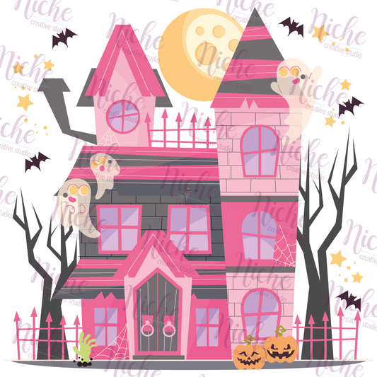 -HAL5269 Spooky House Decal