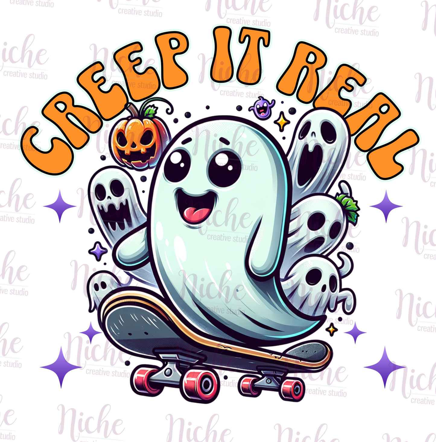 -HAL5273 Creep it Real Ghost Decal