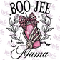 -HAL5274 Boo-Jee Mama Decal