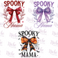 -HAL5295 Spooky Mama Social Club Decal