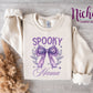 -HAL5295 Spooky Mama Social Club Decal