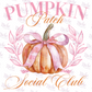 -HAL5303 Pumpkin Patch Social Club Decal