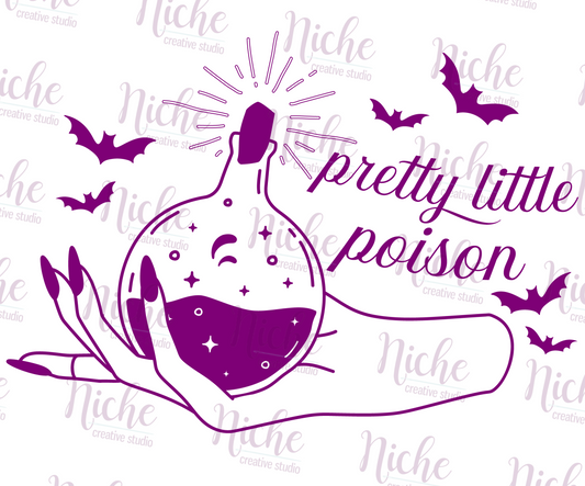 -HAL5331 Pretty Little Poison Decal