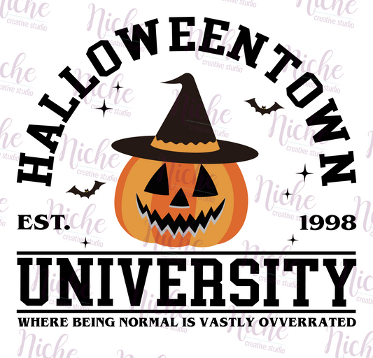 -HAL5338 Halloweentown University Decal