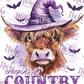 -HAL5349 Creepin Country Cow Decal