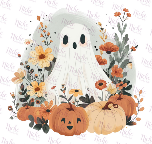 -HAL5362 Watercolor Ghost Decal