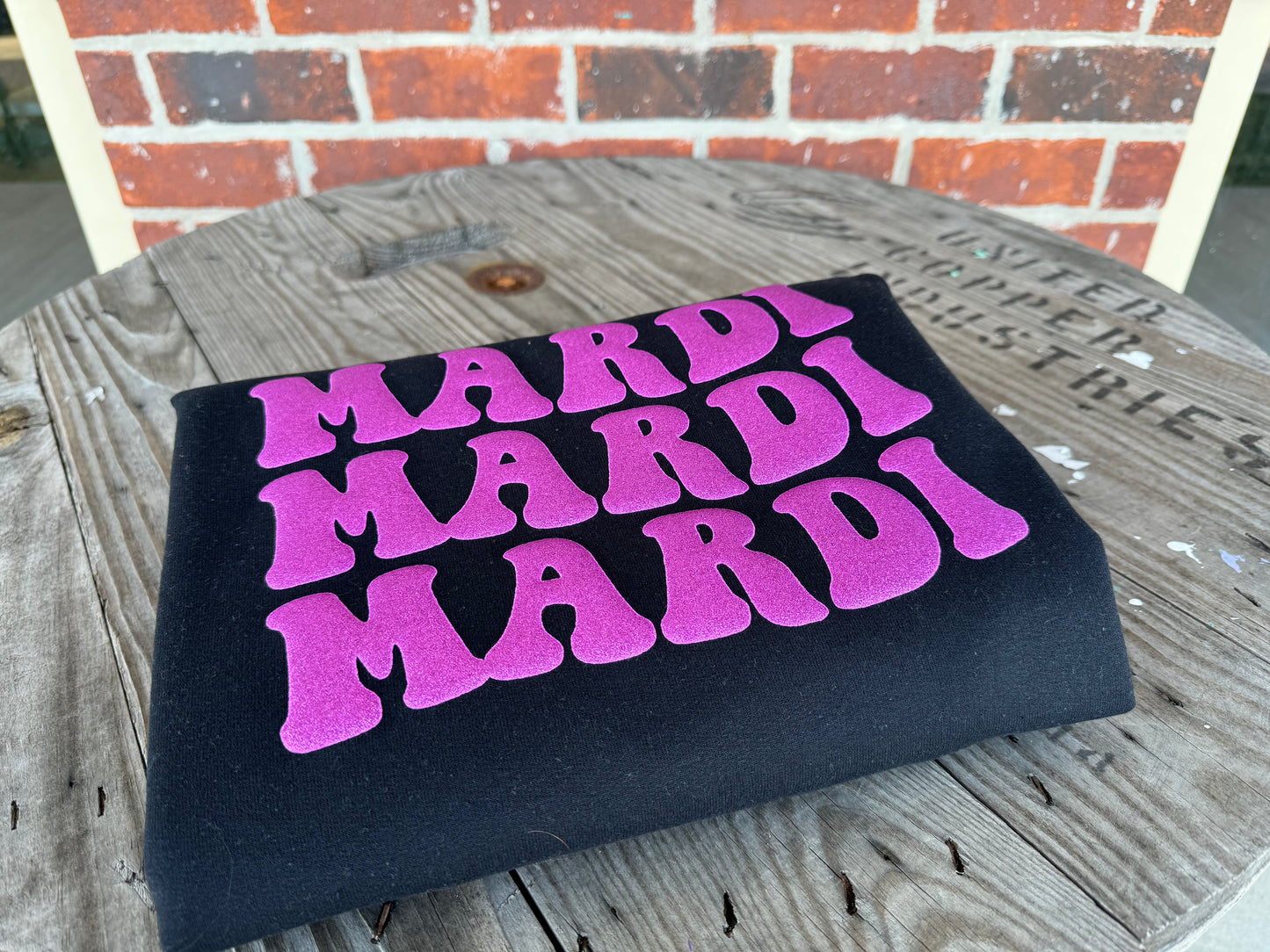 -MARDI Puff Vinyl Decal