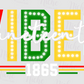 -JUN1864 Juneteenth Vibes Decal