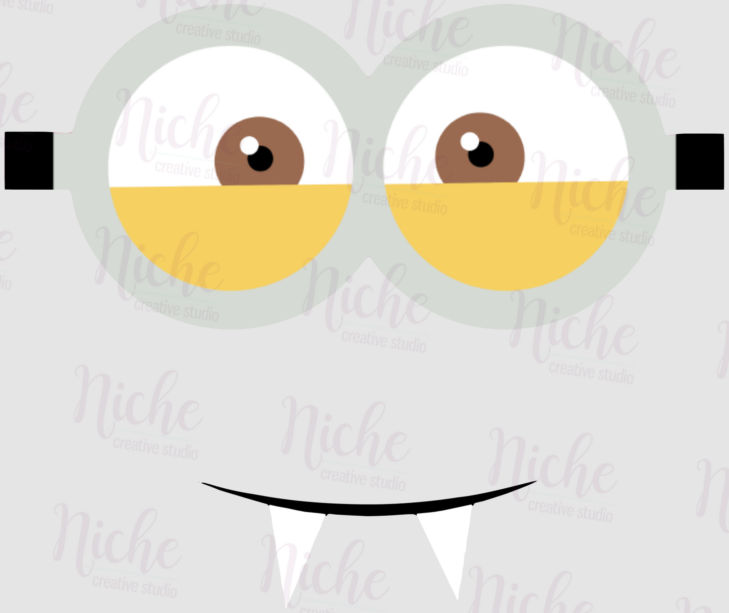 -KID1667 Halloween Minion Decal