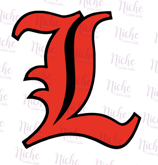 -LAC1674 Lacassine L Decal