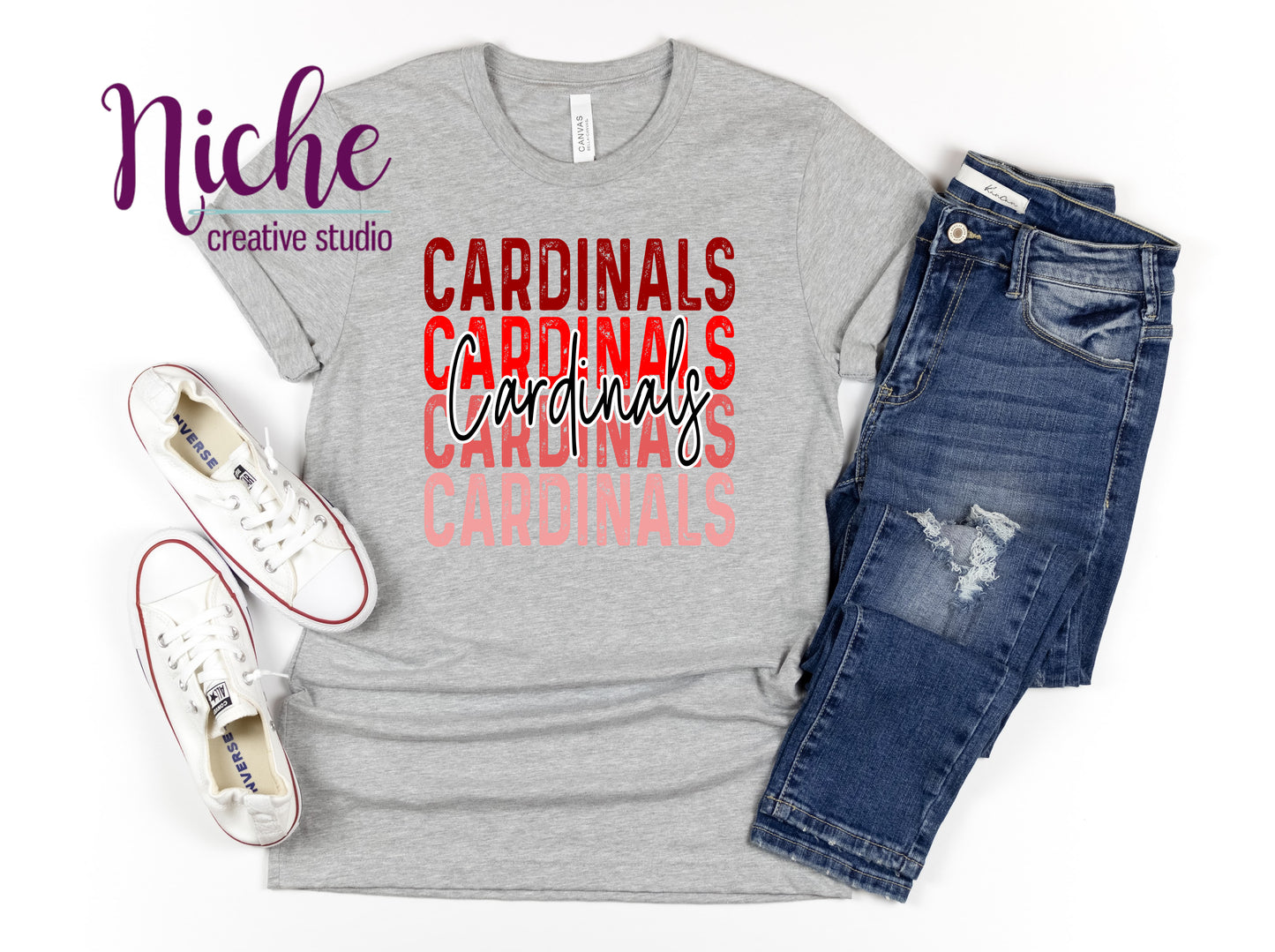 -LAC1998 Lacassine Cardinals Repeat Decal