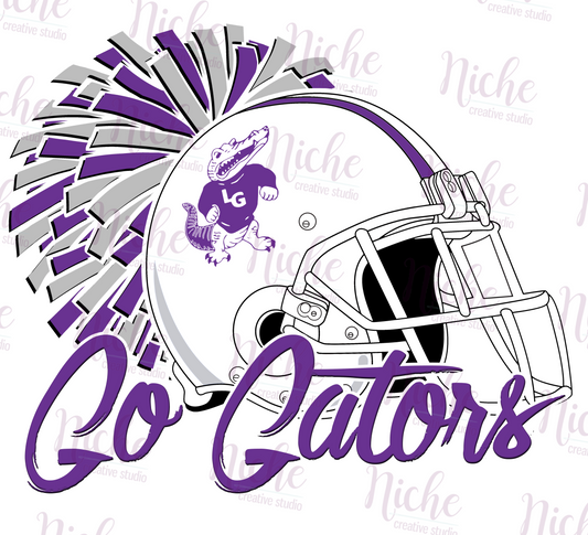 -LAG5110 Lagrange Gators- Go Gators Decal