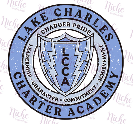 -LCCA6091 LCCA Charter Academy Decal